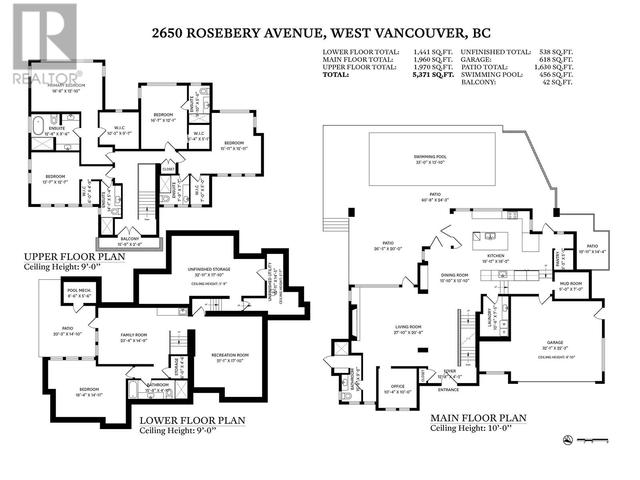 2650 Rosebery Avenue, House detached with 5 bedrooms, 6 bathrooms and 4 parking in West Vancouver BC | Image 35