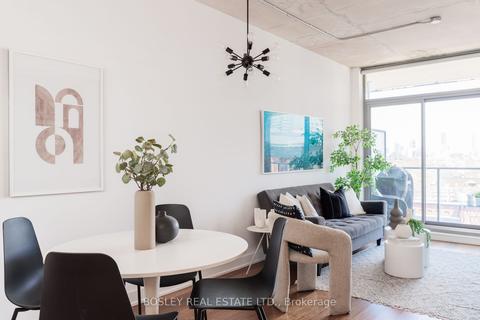 704 - 2 Gladstone Ave, Condo with 2 bedrooms, 1 bathrooms and 1 parking in Toronto ON | Card Image