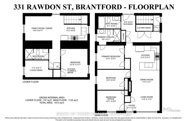 331 Rawdon St, House detached with 3 bedrooms, 3 bathrooms and 4 parking in Brantford ON | Image 12