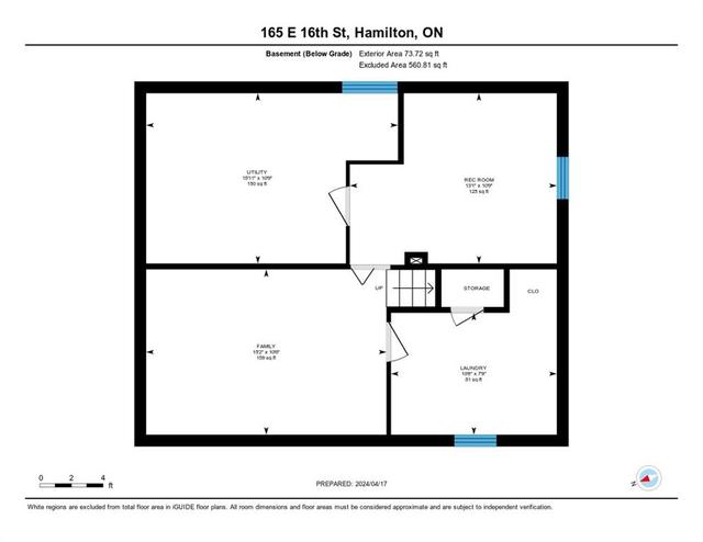 165 East 16th Street, House detached with 3 bedrooms, 1 bathrooms and 1 parking in Hamilton ON | Image 46