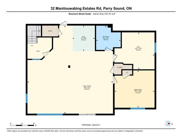 32 Manitouwabing Est Road, House detached with 4 bedrooms, 3 bathrooms and 10 parking in McKellar ON | Image 46