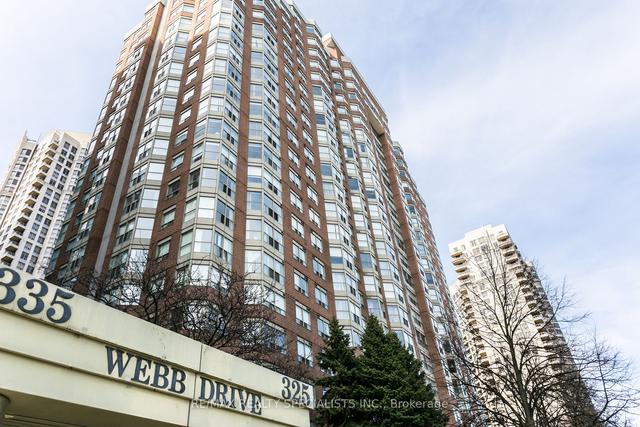 1105 - 325 Webb Dr, Condo with 2 bedrooms, 2 bathrooms and 1 parking in Mississauga ON | Image 1