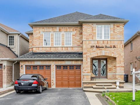 109 Botavia Downs Dr, House detached with 4 bedrooms, 4 bathrooms and 6 parking in Brampton ON | Card Image