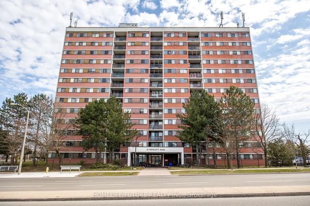 411 - 10 Tapscott Rd, Condo with 2 bedrooms, 2 bathrooms and 1 parking in Toronto ON | Image 1