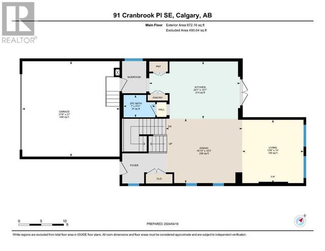 91 Cranbrook Place Se, House detached with 4 bedrooms, 3 bathrooms and 4 parking in Calgary AB | Image 48