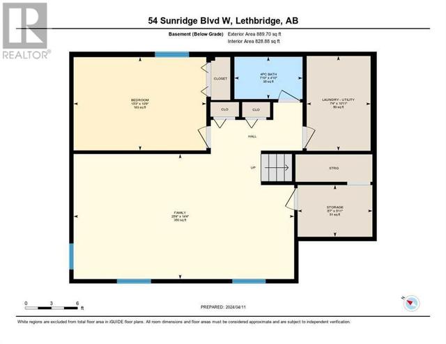 54 Sunridge Boulevard W, House detached with 3 bedrooms, 3 bathrooms and 4 parking in Lethbridge AB | Image 31