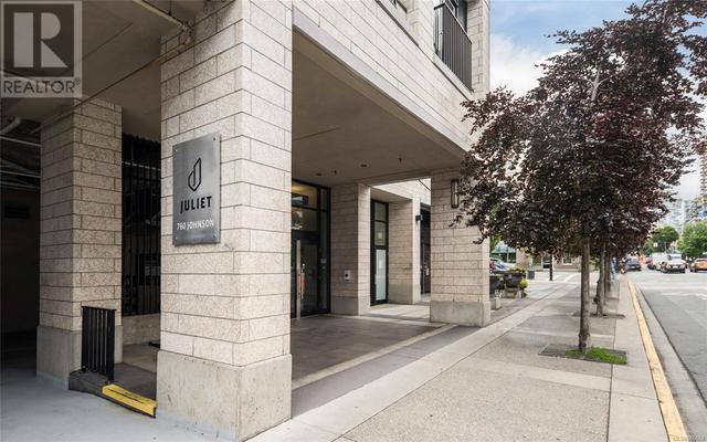 308 - 760 Johnson St, Condo with 1 bedrooms, 1 bathrooms and null parking in Victoria BC | Image 1