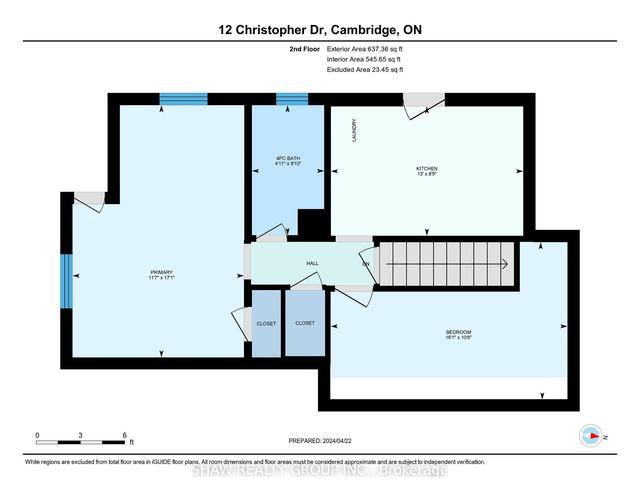 12 Christopher Dr, House detached with 4 bedrooms, 2 bathrooms and 6 parking in Cambridge ON | Image 21