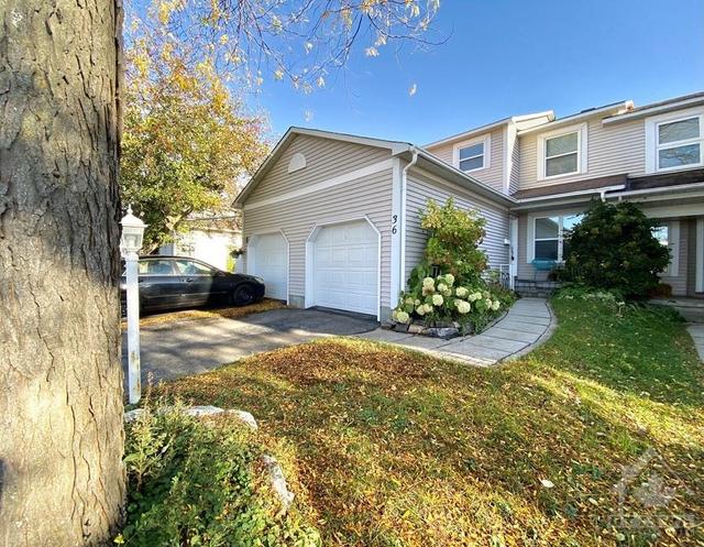 36 Palomino Drive, Townhouse with 3 bedrooms, 2 bathrooms and 3 parking in Ottawa ON | Image 1