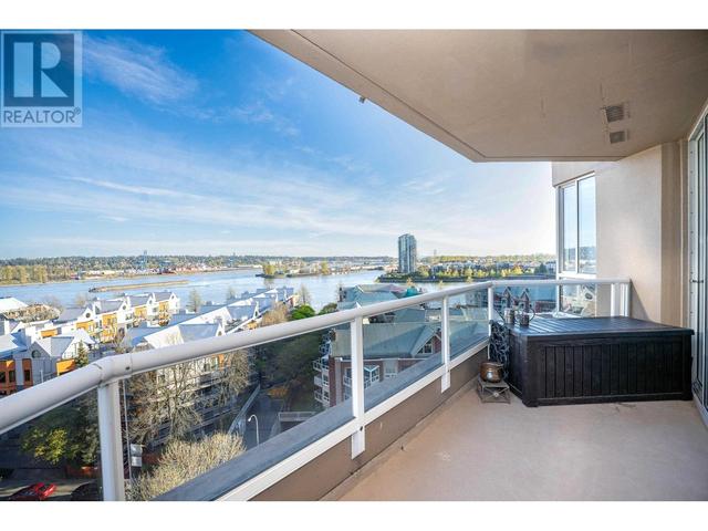 1105 - 1235 Quayside Drive, Condo with 2 bedrooms, 2 bathrooms and 1 parking in New Westminster BC | Image 10