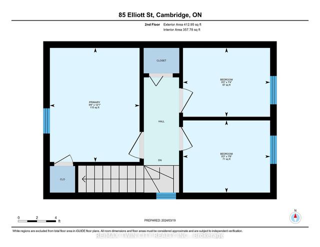 85 Elliott St, House detached with 3 bedrooms, 1 bathrooms and 5 parking in Cambridge ON | Image 14