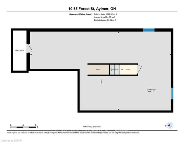 4 - 85 Forest St, House attached with 2 bedrooms, 2 bathrooms and 2 parking in Aylmer ON | Image 24