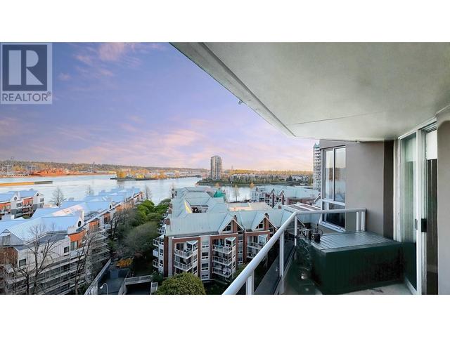 1105 - 1235 Quayside Drive, Condo with 2 bedrooms, 2 bathrooms and 1 parking in New Westminster BC | Image 11
