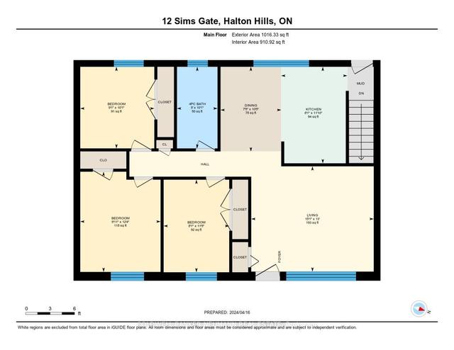 12 Sims Gate, House detached with 3 bedrooms, 1 bathrooms and 5 parking in Halton Hills ON | Image 29