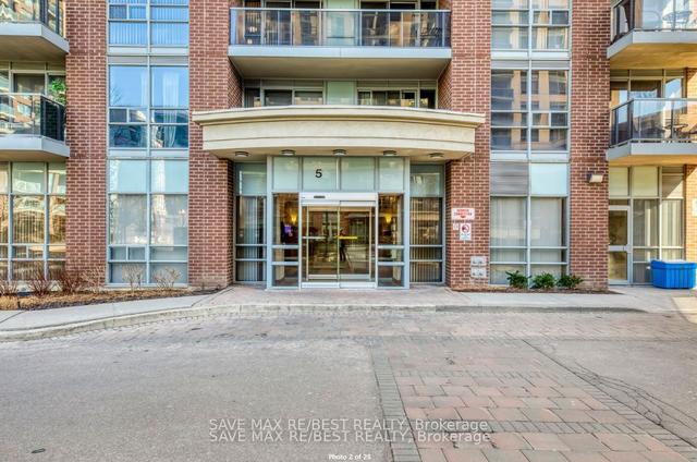 1602 - 5 Michael Power Pl, Condo with 2 bedrooms, 2 bathrooms and 1 parking in Toronto ON | Image 12