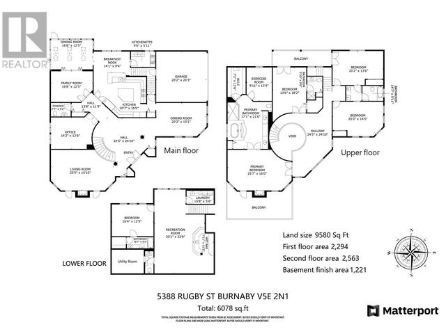 5388 Rugby Street, House detached with 5 bedrooms, 6 bathrooms and 4 parking in Burnaby BC | Image 40