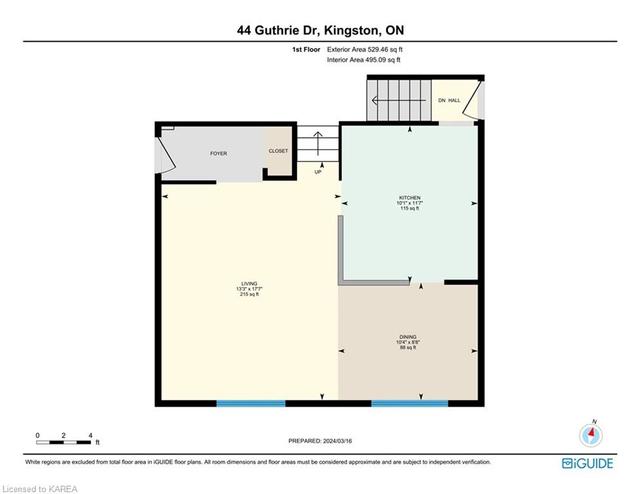44 Guthrie Drive, House detached with 3 bedrooms, 1 bathrooms and 2 parking in Kingston ON | Image 36