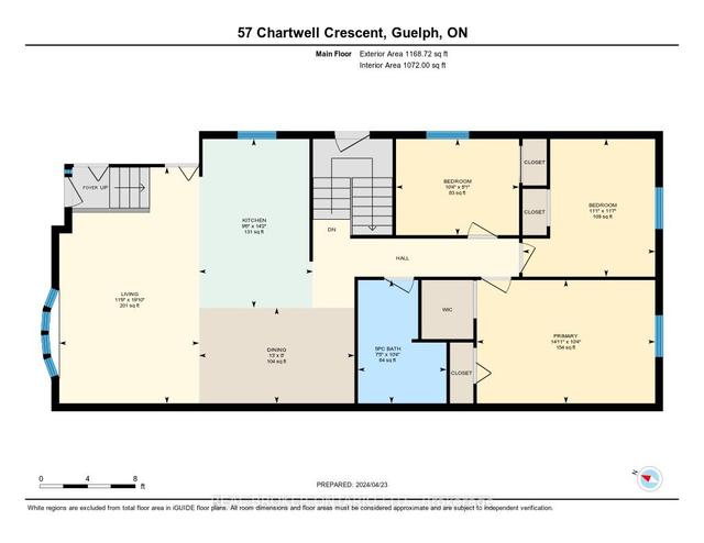 57 Chartwell Cres, House detached with 3 bedrooms, 2 bathrooms and 2 parking in Guelph ON | Image 27