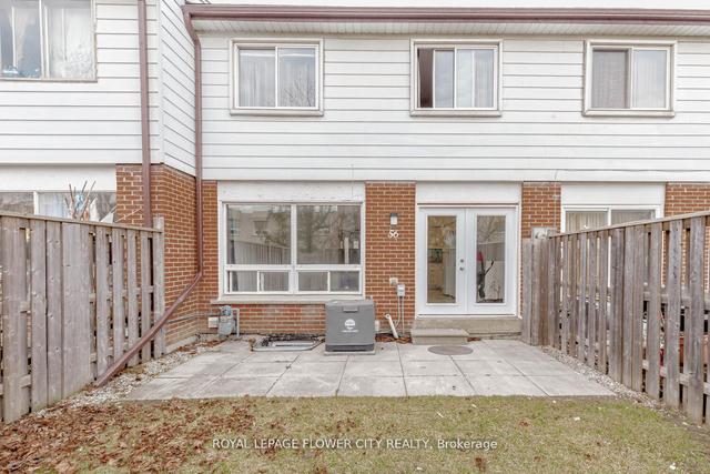56 - 7500 Goreway Dr, Townhouse with 4 bedrooms, 3 bathrooms and 2 parking in Mississauga ON | Image 18