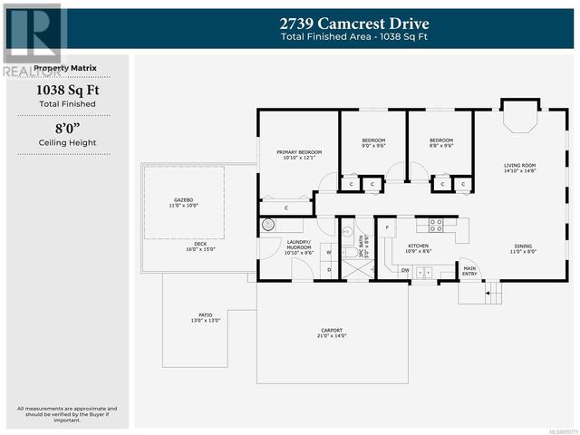 2739 Camcrest Dr, House detached with 3 bedrooms, 1 bathrooms and 6 parking in Nanaimo BC | Image 10