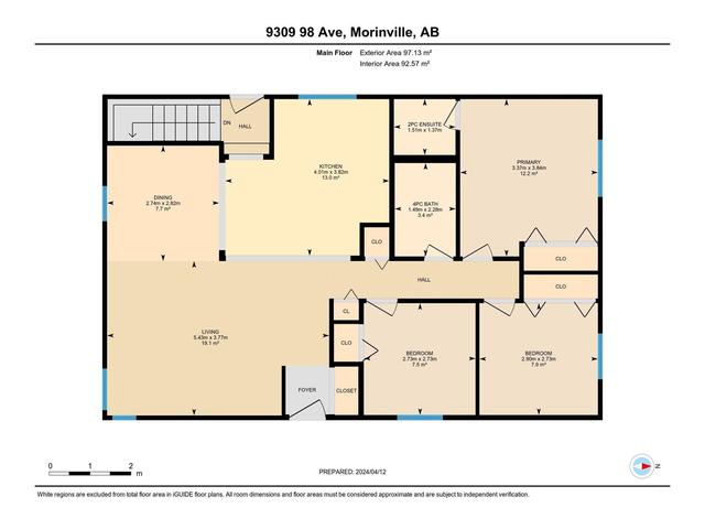 9309 98 Av, House detached with 3 bedrooms, 1 bathrooms and null parking in Morinville AB | Image 31