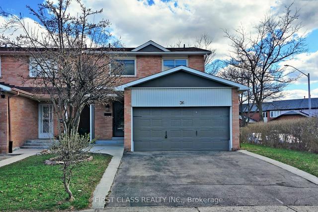 36 Royal Palm Dr, House detached with 4 bedrooms, 3 bathrooms and 4 parking in Brampton ON | Image 1