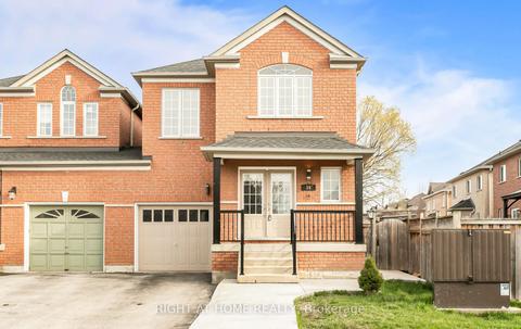 85 Viceroy Crescent Cres, House semidetached with 4 bedrooms, 4 bathrooms and 4 parking in Brampton ON | Card Image