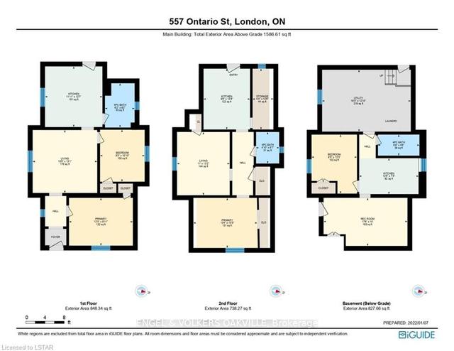 557 Ontario St, House detached with 3 bedrooms, 3 bathrooms and 5 parking in London ON | Image 13
