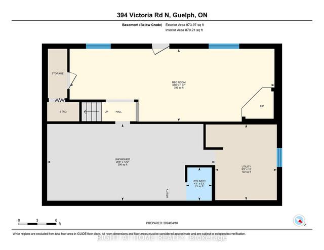 394 Victoria Rd N, House detached with 3 bedrooms, 2 bathrooms and 2 parking in Guelph ON | Image 30