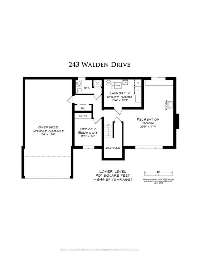 243 Walden Dr, House detached with 3 bedrooms, 3 bathrooms and 6 parking in Burlington ON | Image 35