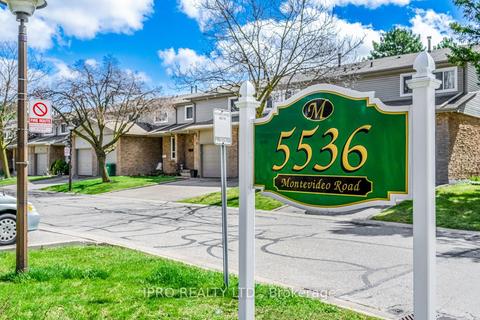 56 - 5536 Montevideo Rd, Townhouse with 3 bedrooms, 2 bathrooms and 2 parking in Mississauga ON | Card Image