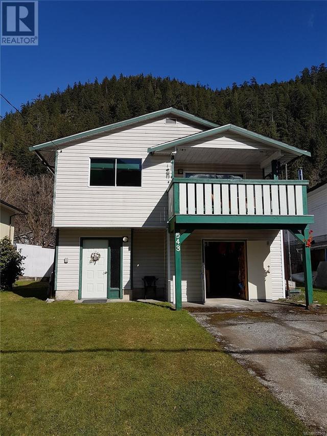543 Maquinna Dr N, House detached with 4 bedrooms, 2 bathrooms and 4 parking in Tahsis BC | Image 1