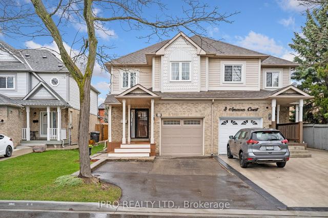 5 Amazon Crt, House semidetached with 3 bedrooms, 4 bathrooms and 4 parking in Brampton ON | Image 1