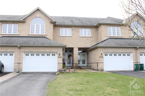 6740 Breanna Cardill Street, Townhouse with 3 bedrooms, 3 bathrooms and 3 parking in Ottawa ON | Card Image