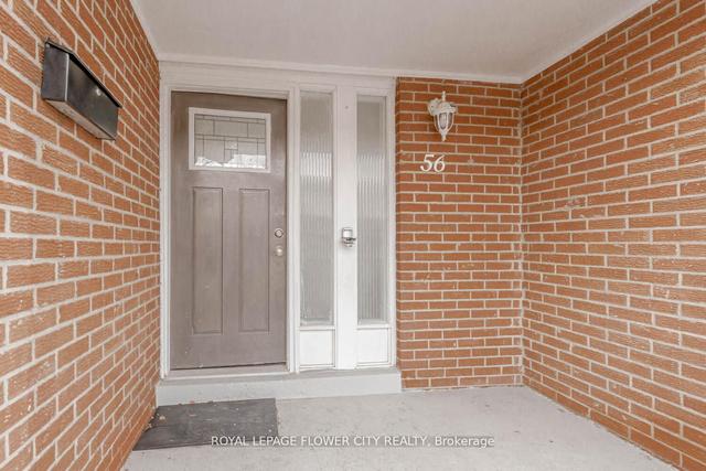 56 - 7500 Goreway Dr, Townhouse with 4 bedrooms, 3 bathrooms and 2 parking in Mississauga ON | Image 12