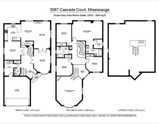 3087 Cascade Crt, House detached with 4 bedrooms, 3 bathrooms and 6 parking in Mississauga ON | Image 28