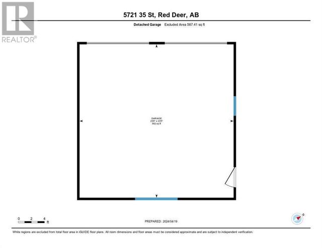 5721 35 Street, House detached with 4 bedrooms, 1 bathrooms and 2 parking in Red Deer AB | Image 29