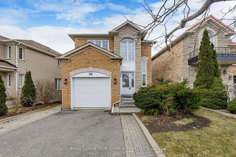 20 Bestview Cres, House detached with 3 bedrooms, 4 bathrooms and 3 parking in Vaughan ON | Card Image