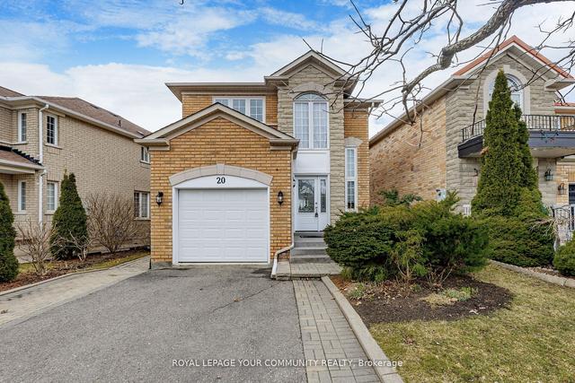 20 Bestview Cres, House detached with 3 bedrooms, 4 bathrooms and 3 parking in Vaughan ON | Image 1