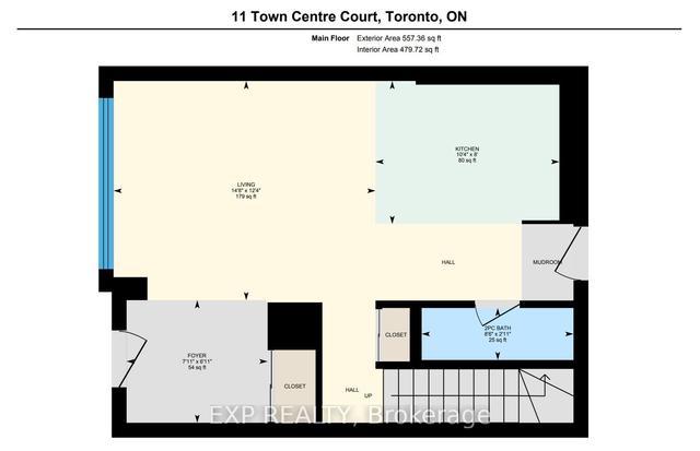6 - 11 Town Centre Crt, Townhouse with 2 bedrooms, 2 bathrooms and 1 parking in Toronto ON | Image 30