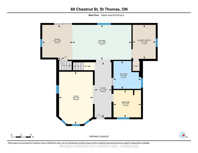 69 Chestnut St, House detached with 2 bedrooms, 1 bathrooms and 3 parking in St. Thomas ON | Image 21