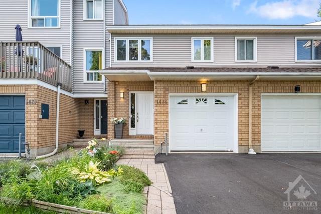 1418 Beaucourt Place, Townhouse with 3 bedrooms, 3 bathrooms and 4 parking in Ottawa ON | Image 1