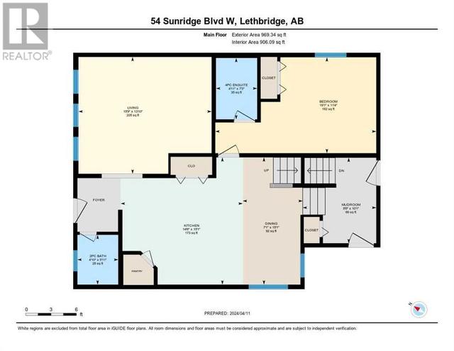 54 Sunridge Boulevard W, House detached with 3 bedrooms, 3 bathrooms and 4 parking in Lethbridge AB | Image 29