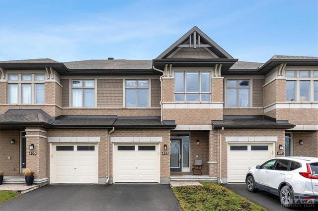 433 Rainrock Crescent, Townhouse with 3 bedrooms, 3 bathrooms and 3 parking in Ottawa ON | Image 1