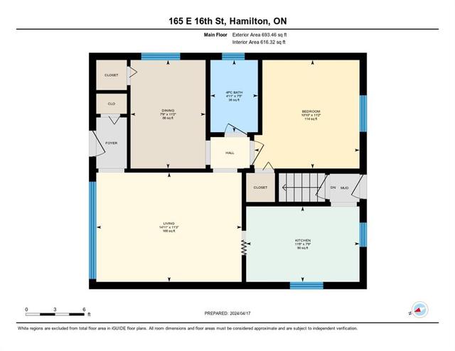 165 East 16th Street, House detached with 3 bedrooms, 1 bathrooms and 1 parking in Hamilton ON | Image 45