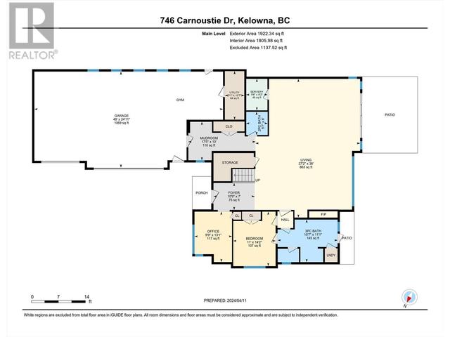 746 Carnoustie Drive, House detached with 4 bedrooms, 2 bathrooms and 7 parking in Kelowna BC | Image 67