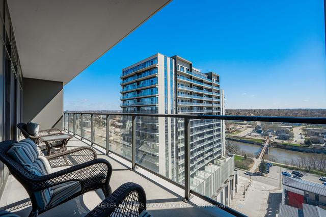 1409 - 15 Glebe St, Condo with 2 bedrooms, 2 bathrooms and 1 parking in Cambridge ON | Image 18