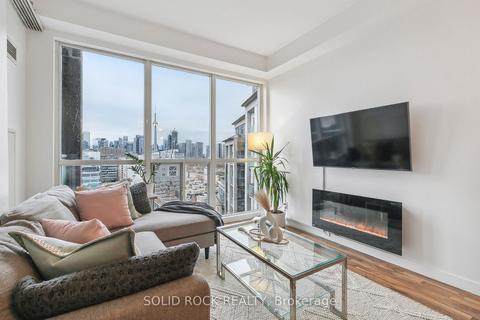 1228 - 1 Shaw St, Condo with 1 bedrooms, 1 bathrooms and 0 parking in Toronto ON | Card Image