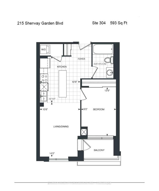 304 215 Sherway Garden Rd, For Sale in Toronto Zoocasa