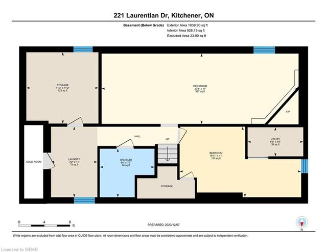 221 Laurentian Drive, House detached with 3 bedrooms, 2 bathrooms and 3 parking in Kitchener ON | Image 39
